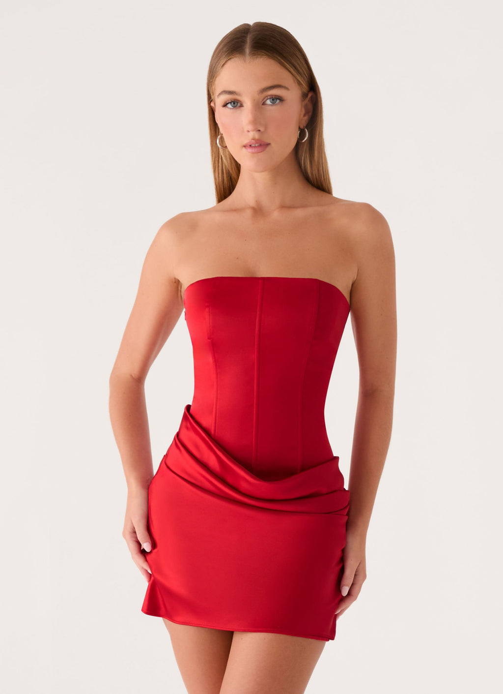 Corset Satin Mini