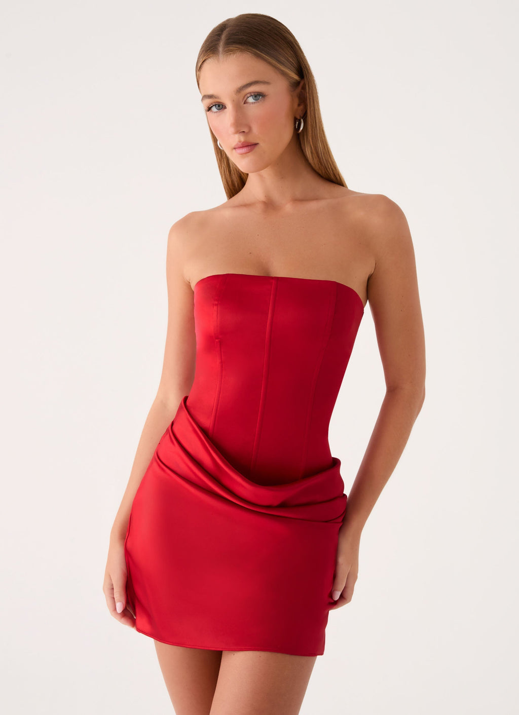 Corset Satin Mini
