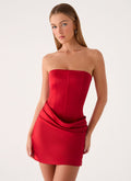 Corset Satin Mini