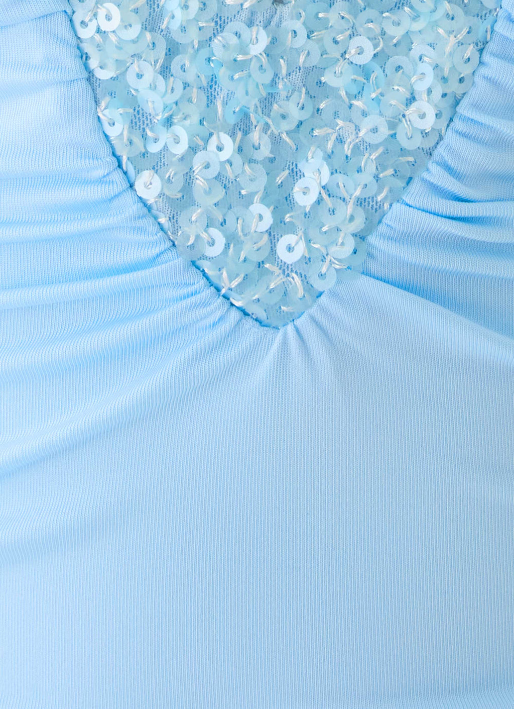 Fitted Shine Sequin Gown