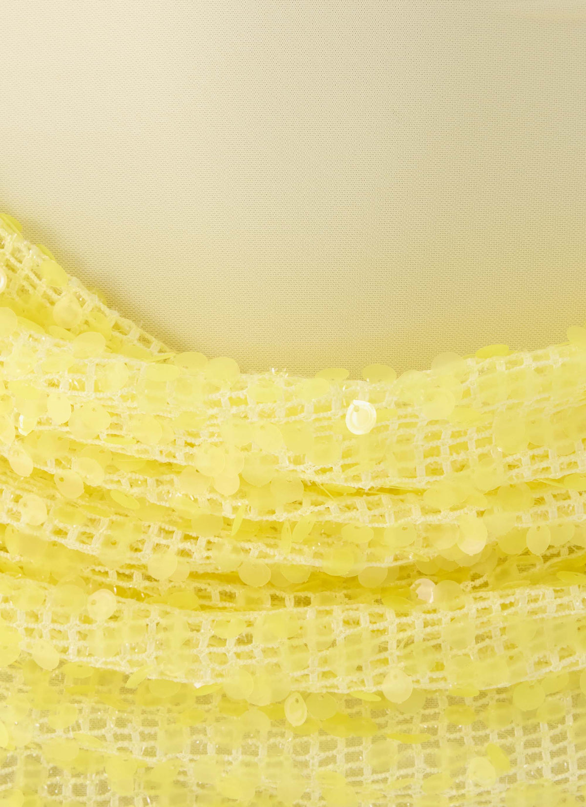 Sequin-Drape Halter Mini