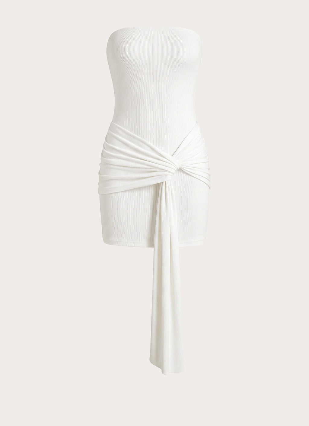 Adjustable-Strap Evening Dress