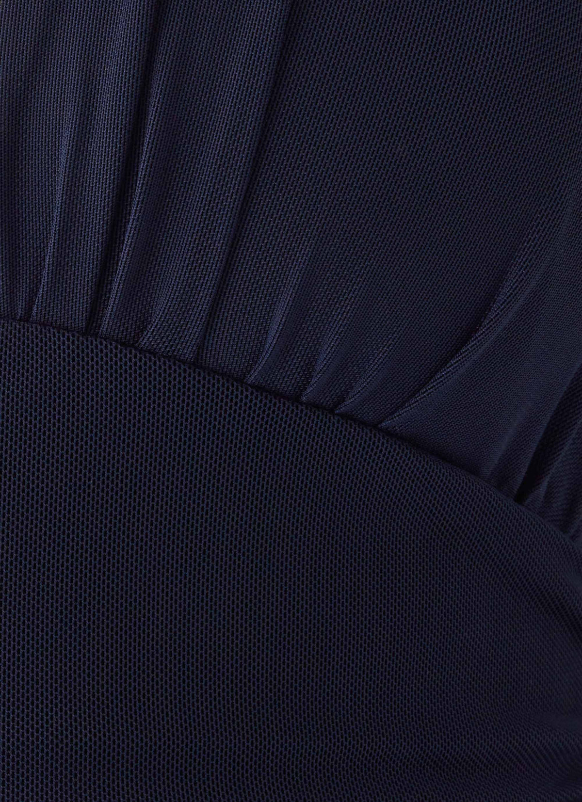 Side-Ruched Stretch Halter Top