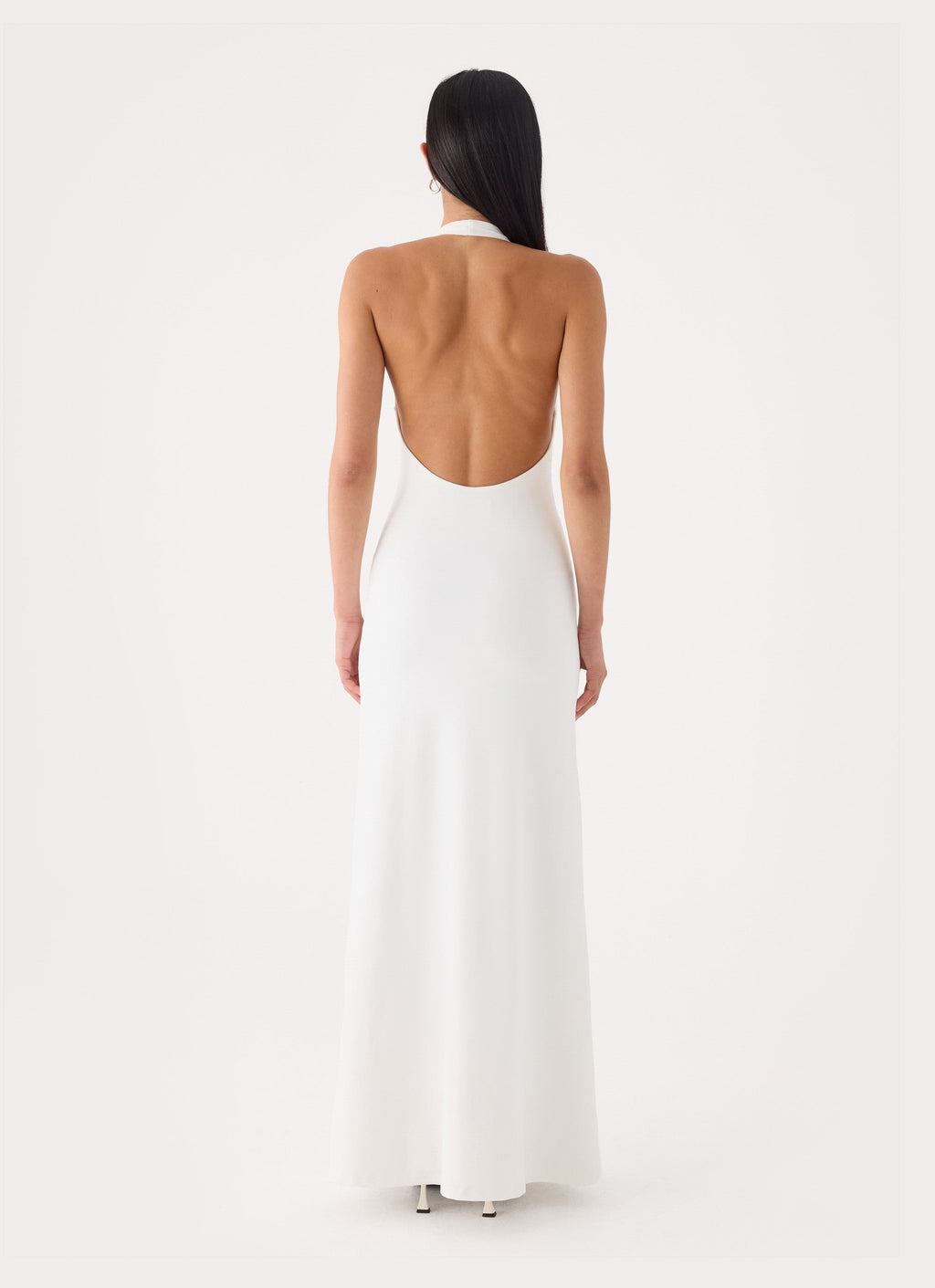 Halter Twist-Jersey Maxi