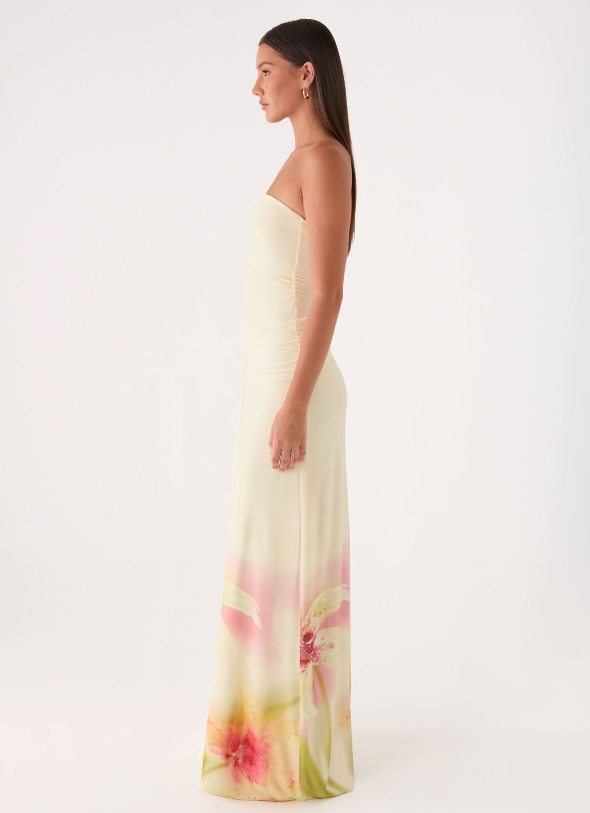 Strapless-Sheath Maxi