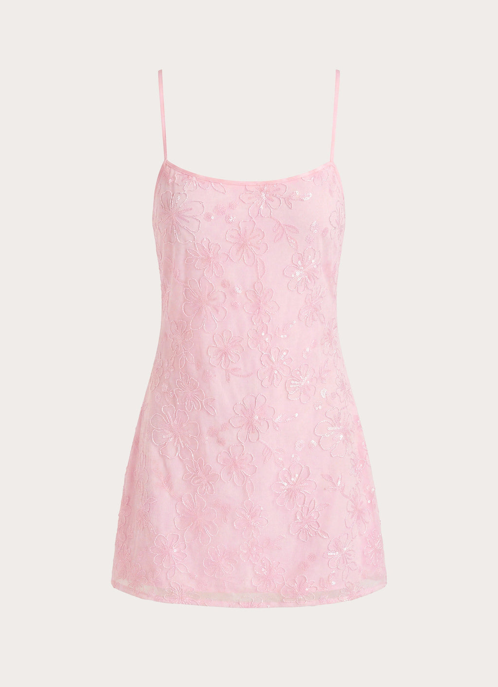Beaded Straight Neck Mini