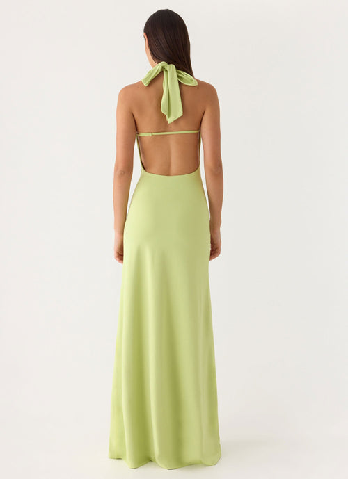 Cowl Floral Maxi