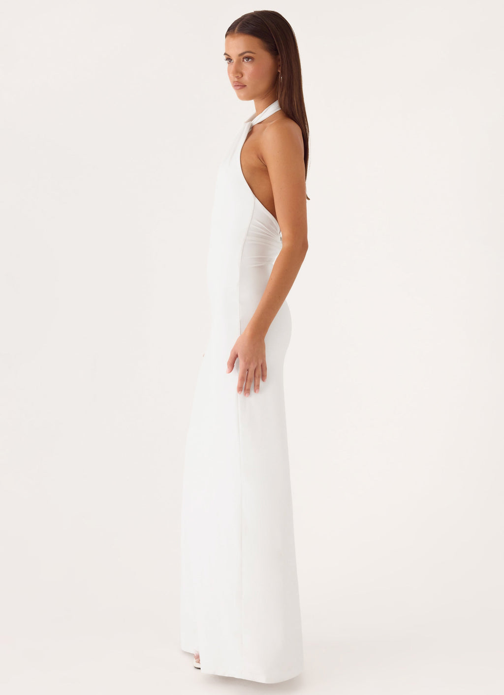 Sweeping Halter Maxi