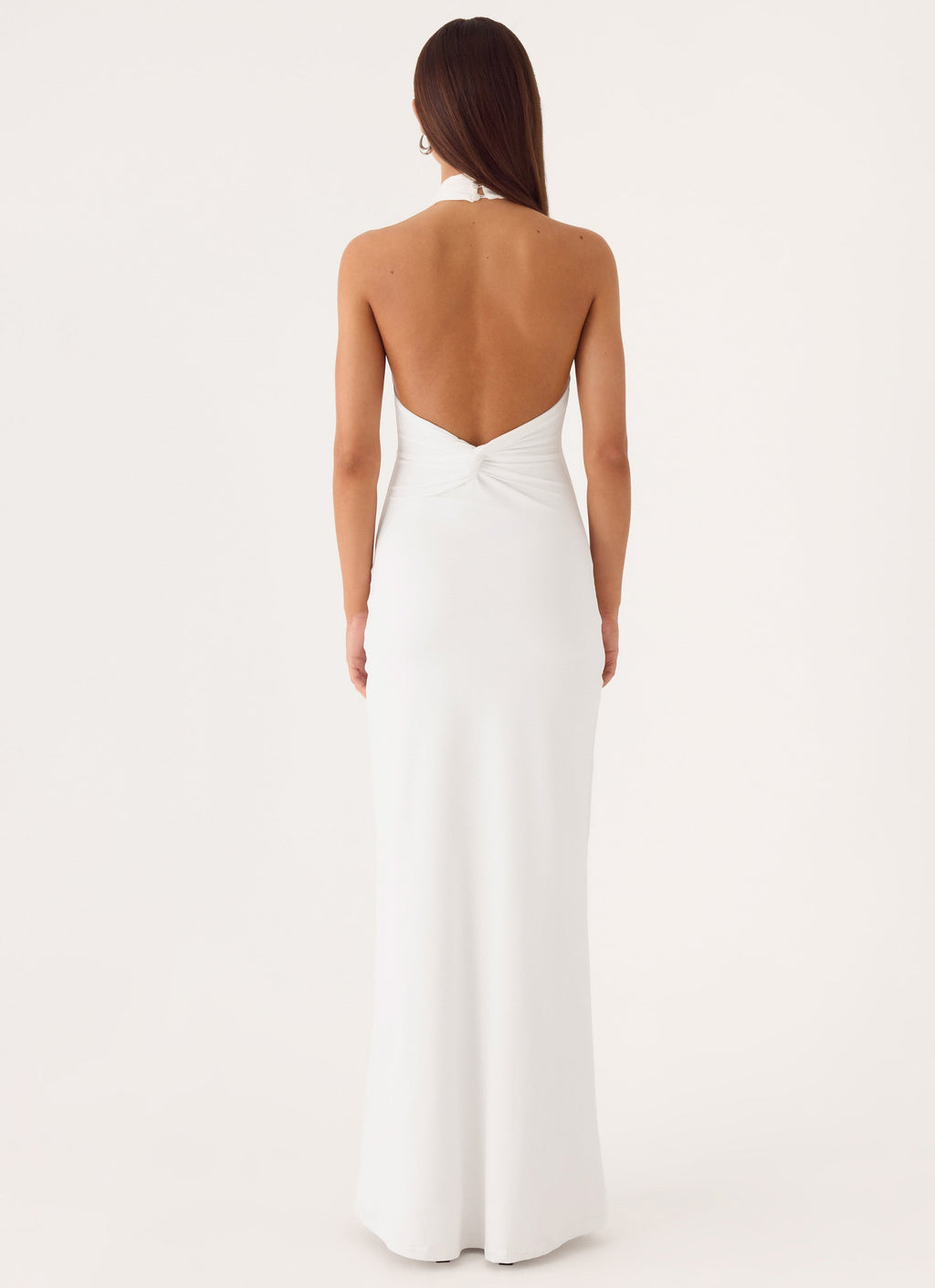 Sweeping Halter Maxi