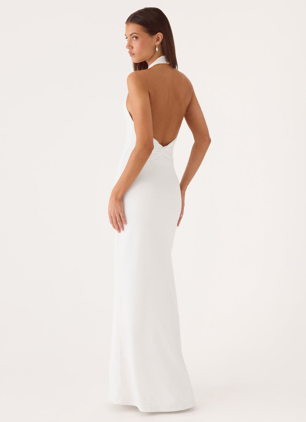 Sweeping Halter Maxi