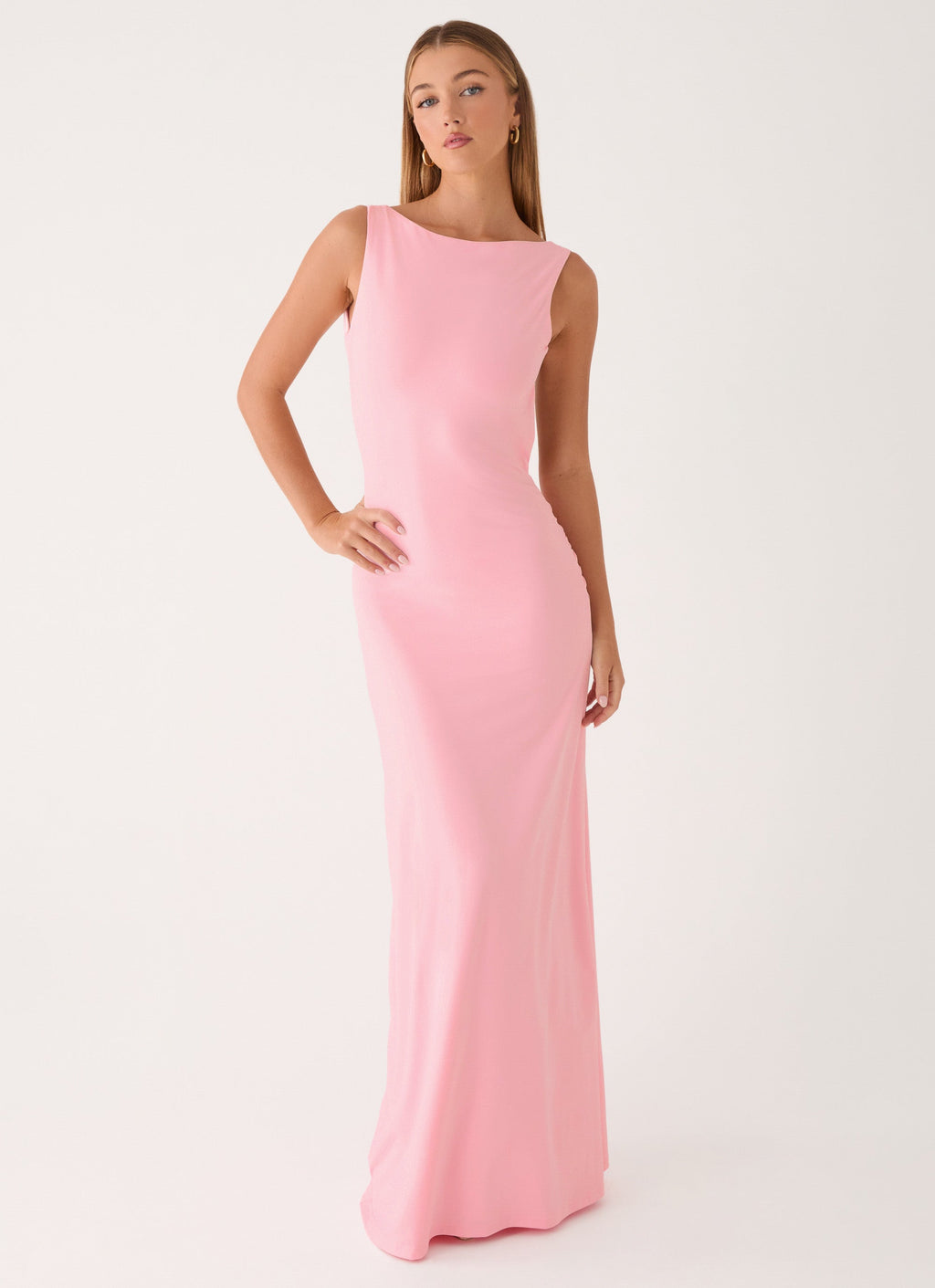 Low-Back Fluid Dress