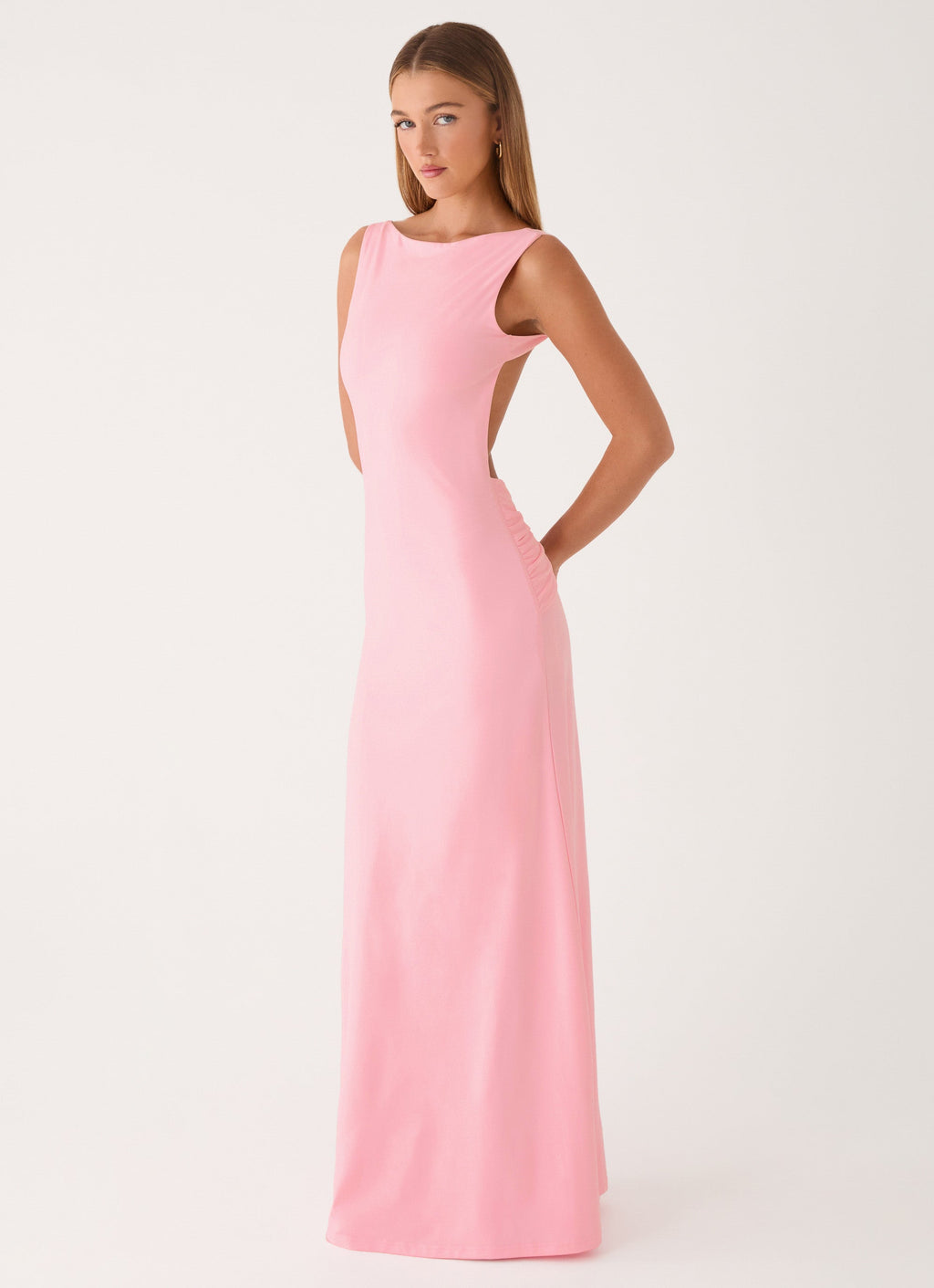 Low-Back Fluid Dress