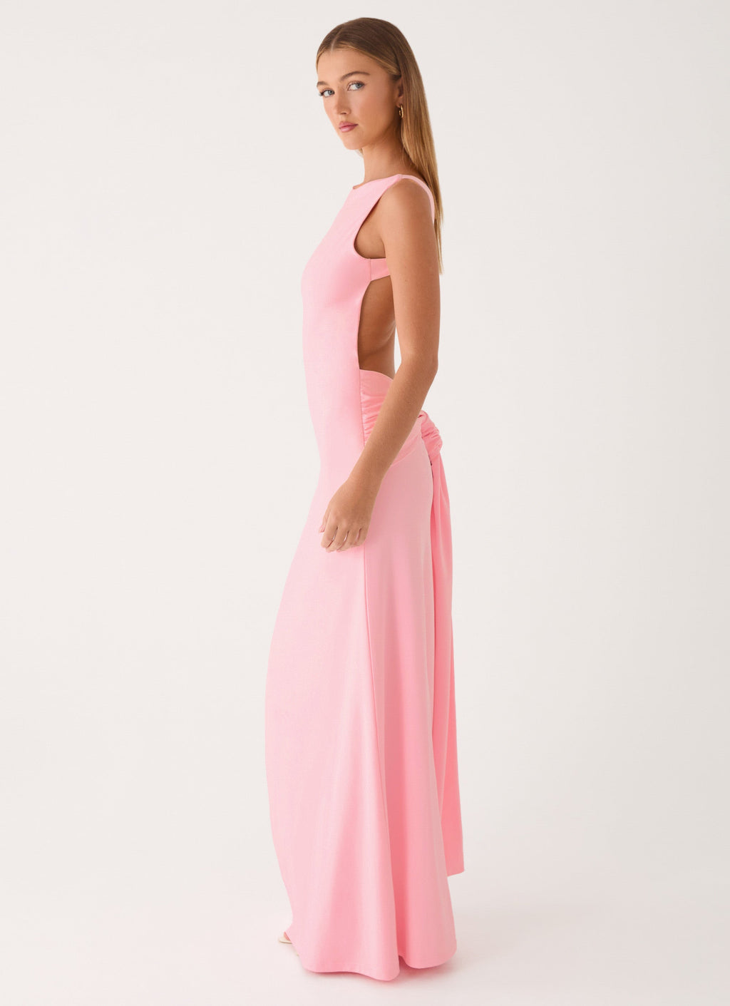 Low-Back Fluid Dress