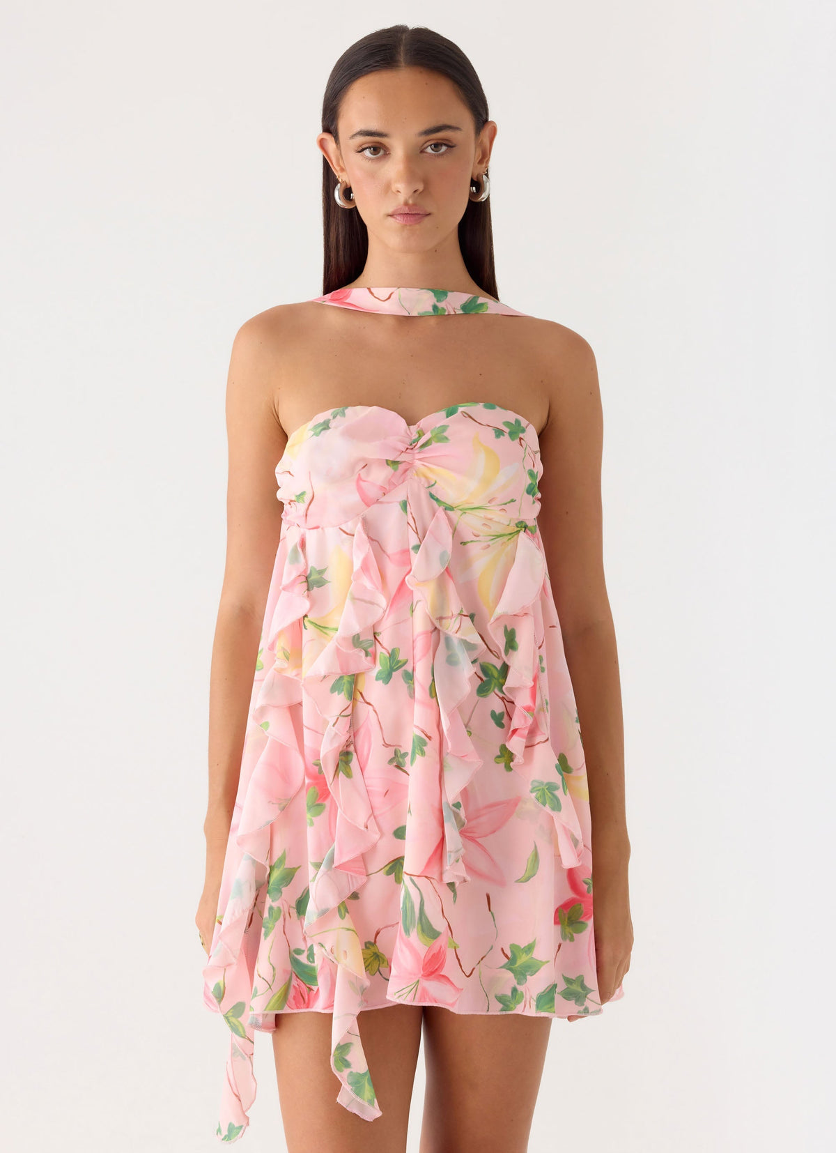 Waterfall Frill Romance Mini