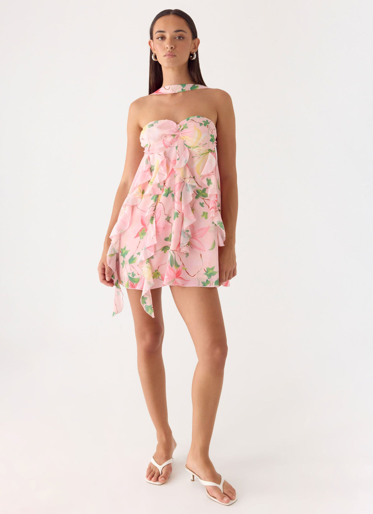 Waterfall Frill Romance Mini